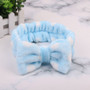 2020 New OMG Letter Coral Fleece Wash Face Bow Hairbands For Women Girls Headbands Headwear Hair Bands Turban Hair Accessories