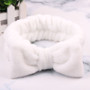 2020 New OMG Letter Coral Fleece Wash Face Bow Hairbands For Women Girls Headbands Headwear Hair Bands Turban Hair Accessories