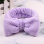 2020 New OMG Letter Coral Fleece Wash Face Bow Hairbands For Women Girls Headbands Headwear Hair Bands Turban Hair Accessories