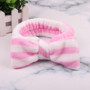 2020 New OMG Letter Coral Fleece Wash Face Bow Hairbands For Women Girls Headbands Headwear Hair Bands Turban Hair Accessories