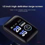 Smart Watch Men Women Blood Pressure Monitor Waterproof Fitness Tracker Bracelet