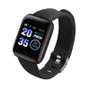 Smart Watch Men Women Blood Pressure Monitor Waterproof Fitness Tracker Bracelet