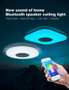 LED Ceiling Lamp Bluetooth Speaker
