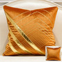 Golden Strip Velvet Luxury Cushion Cover Collection