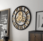 Industrial Retro Style Wall Clock