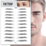 Eyebrows Tattoo Stickers