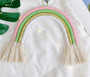 Kids Room Rainbow Hanging Decoration Rainbow Wall Hanging Decor