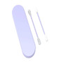 2Pcs Reusable Cotton Swab Ear Cleaning Cosmetic Silicone Buds