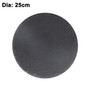 Natural Slate Dinner Plates for Steak Pasta Sushi Kitchen Restaurant Food Dish Saucer Round Dessert Cake Dishes Pizza Fruit Tray