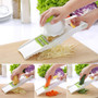 5 in 1 Stainless Steel Blade Vegetables Cutter