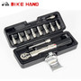 BIKE HAND Bicycle Bike Torque Wrench Allen Key Tool Socket Spanner Set Kit Cycling Repair Tool Kits 1/4'' Torque Fix Set 2-24 NM