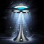 UFO Magnetic Levitation Lamp