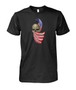 Funny Skull American T-shirt For Men, Skull Short Sleeve T-Shirt For Men, 78SK