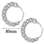 New Design Chain Hoop Daily Earrings