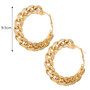 New Design Chain Hoop Daily Earrings