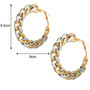 New Design Chain Hoop Daily Earrings