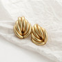 Trendy Gold Color Earrings