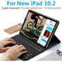 New Keyboard Coque for iPad 10.2 Case with Keyboard Removable for Apple iPad 7th 10.2 Cover