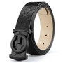 G-Buckle Leather Belt