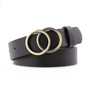 Double Circle Buckle Belt