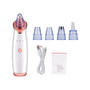 Electric Vacuum Suction Cleaner Face Cleaning Blackhead Removal Black Spot Facial Cleansing Machine Skin Scrubber Pore Cleanser