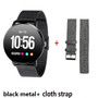 Smart band watch waterproof Tempered glass Activity Fitness tracker Heart rate monitor