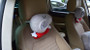 Stuffed Turbocharger Headrest Pillow Doll