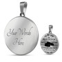 To My Dad Luxury Necklace, Father's Day Gift, Best Gifts For Dad, Birthday Gifts For Dad 241SO