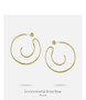 Big Circle Hoop Earrings