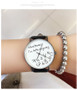 Whatever I am late anyway Women Watches - Genuine Leather Watch Bands
