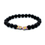 8mm Lava Stone Bracelet Rock Bracelet Adjustable Arrow Diffuser Stone Bracelet Women Men 8 Colors bracelets for women