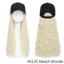 Baseball Cap Hair Extension (Wavy)