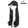 Baseball Cap  Hair Extensions