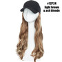 Baseball Cap  Hair Extensions