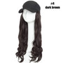 Baseball Cap  Hair Extensions