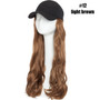 Baseball Cap  Hair Extensions