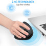 Vertical Bluetooth Mouse - Wireless Ergonomic Mouse