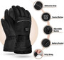 Heated Gloves - Heat Unisex Electric Rechargeable Heated Liner Gloves