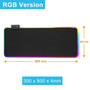 RGB Mouse Pad - Mousepad RGB - LED Mouse Pad