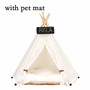 Teepee Tent House Bed For Dog Cat