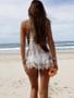 Women Lace Crochet Bikini Cover Up Swimwear Summer Beach Smock Dress