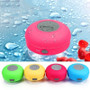 Go Play! - Portable Waterproof Wireless Mini Bluetooth Speakers Shower Handsfree Call Music Suction Mic for iPhone Cellphone Smartphone