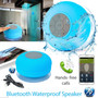 Mini Waterproof Wireless Bluetooth Handsfree Mic Suction Shower Speaker Car Bluetooth Speaker