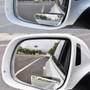 Car Mirror 360 Degree Wide Angle Convex Blind Spot Mirror Parking Auto Motorcycle Rear View Adjustable Mirror Accessories 2PC