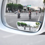 Car Mirror 360 Degree Wide Angle Convex Blind Spot Mirror Parking Auto Motorcycle Rear View Adjustable Mirror Accessories 2PC