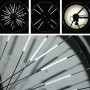 Bicycle Wheel Spoke Reflector (12PCS/PACK) - Fits All Standard Spoked Wheels