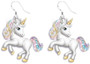 Unicorn Necklace & Earrings