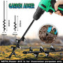 Garden Auger - Spiral Drill Bit