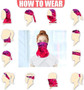 Fashion Galaxy Face Bandana Neck Gaiter, Sun UV Protection Reusable Half Mask Scarf, Motorcycle Balaclava for Women Men