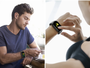 Smart Watch with Bluetooth Earphone